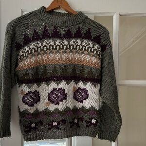 Cozy Multicolor Knit Sweater